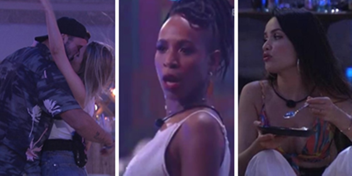 BBB21: Festa do líder Arthur foi mais tranquila que a festa anterior (Foto: Montagem/TV Foco)