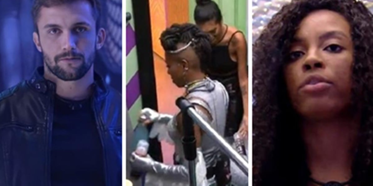 BBB21: Arthur, Karol Conká e Lumena (Foto: Montagem)