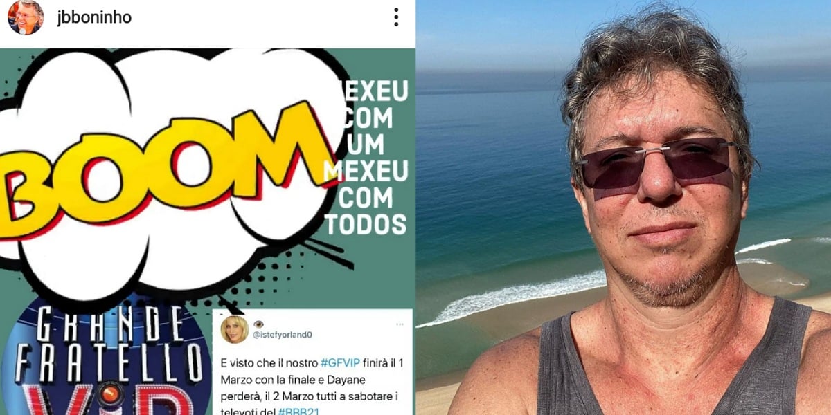 Diretor Boninho faz declaração após descobri boicote do BBB21 - Foto: Reprodução/Instagram