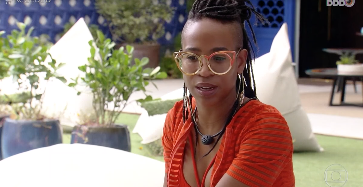 Karol Conká no BBB21 (Foto: Reprodução)