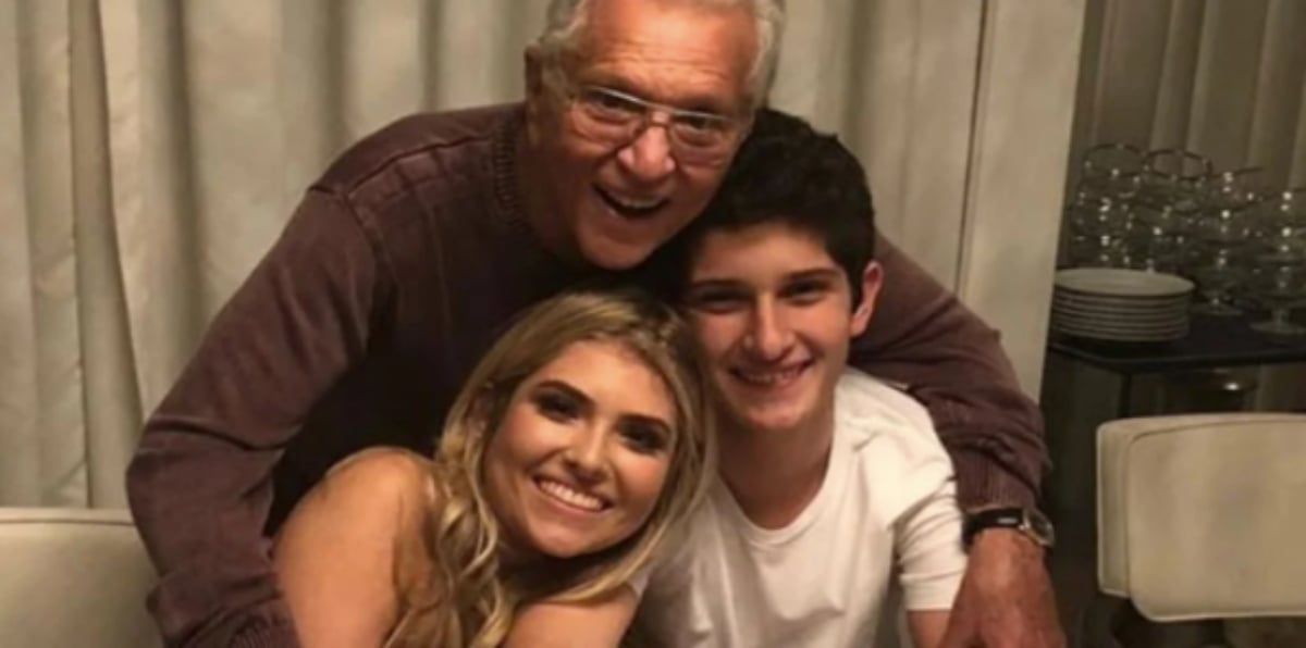 Andrea Nóbrega, João e Carlos Alberto (Reprodução) 