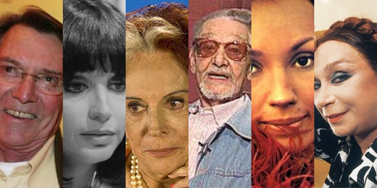 John Herbert, Maria Isabel de Lizandra, Neuza Amaral, Oswaldo Louzada, Tânia Scher e Renata Fronzi fizeram Ti Ti Ti e já morreram (Foto: Reprodução)