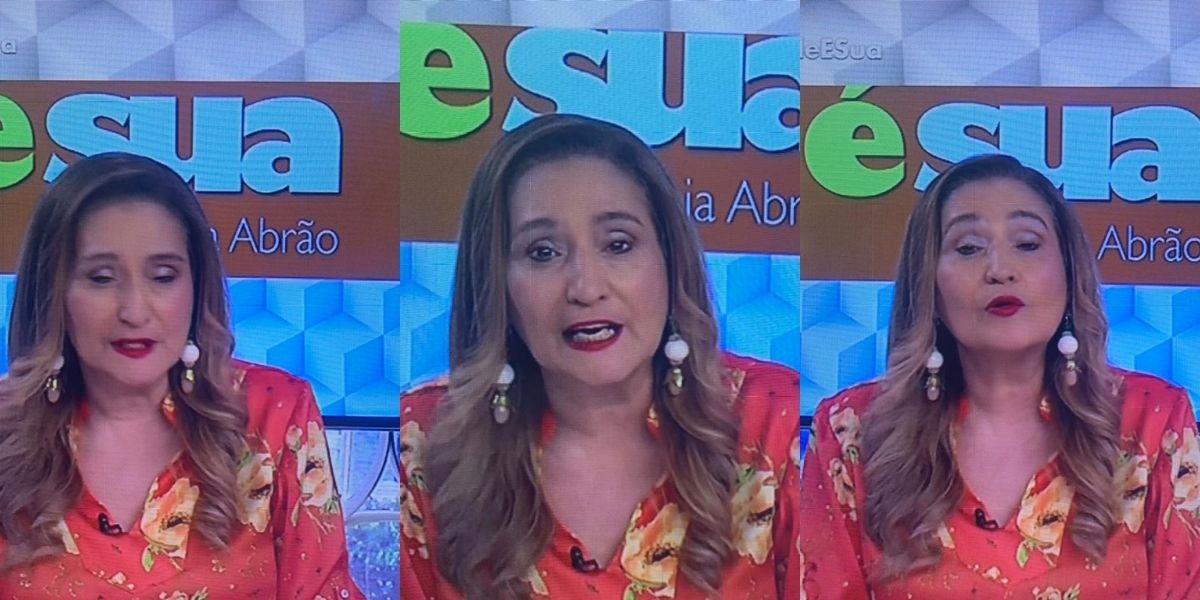 Sonia Abrão se emocionou durante o A Tarde é Sua (Foto: Reprodução / RedeTV!)