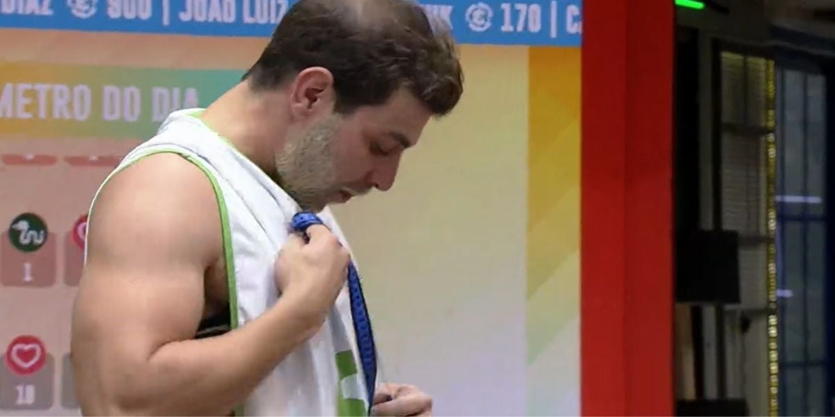 Caio é o segundo anjo do BBB21 - Foto: Reprodução / Globo