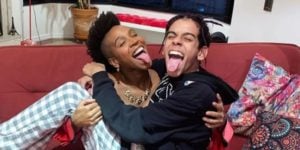 Karol Conká e seu filho, Jorge Conká (Foto: Reprodução)