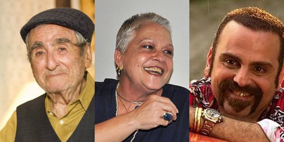 Elias Gleizer, Regina Dourado e Guilherme Karan são atores de Explode Coração que já morreram (Foto: Reprodução)
