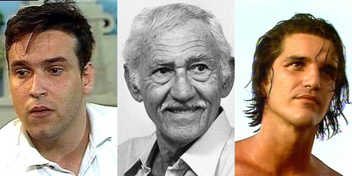 Luiz Maçãs, Jofre Soares e Rômulo Arantes são atores de Riacho Doce que já nos deixaram (Foto: Reprodução) Luiz Maçãs, Jofre Soares e Rômulo Arantes são atores de Riacho Doce que já nos deixaram (Foto: Reprodução)
