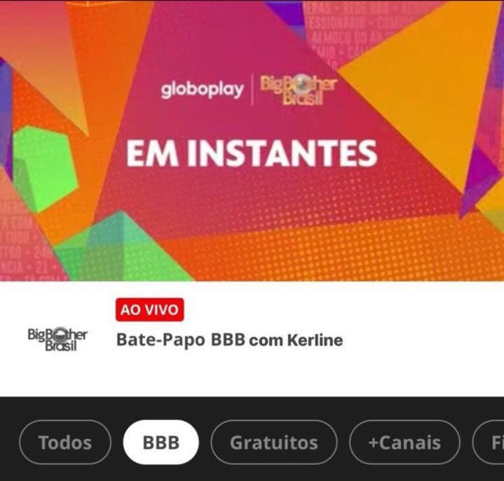 Público viu isso no Globo Play (Foto: Reprodução)