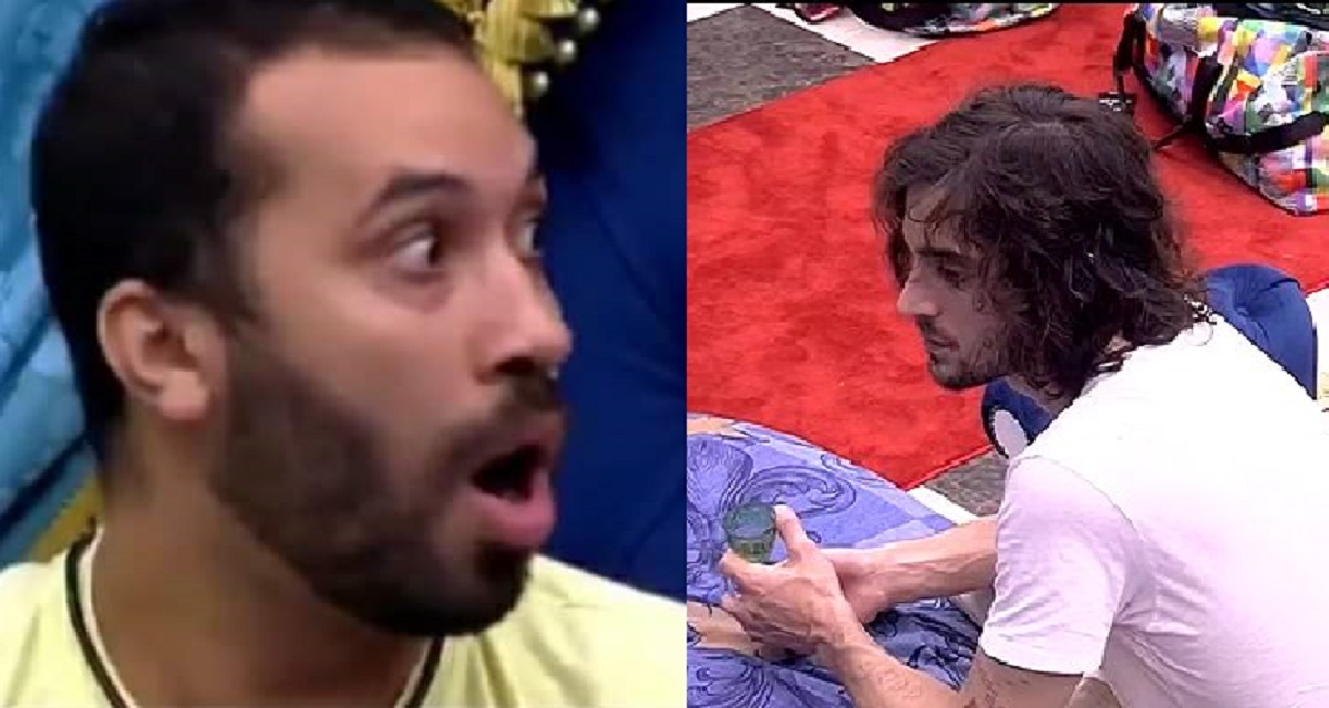 Gil ficou em choque com revelações de Fiuk (Foto: Reprodução) BBB21