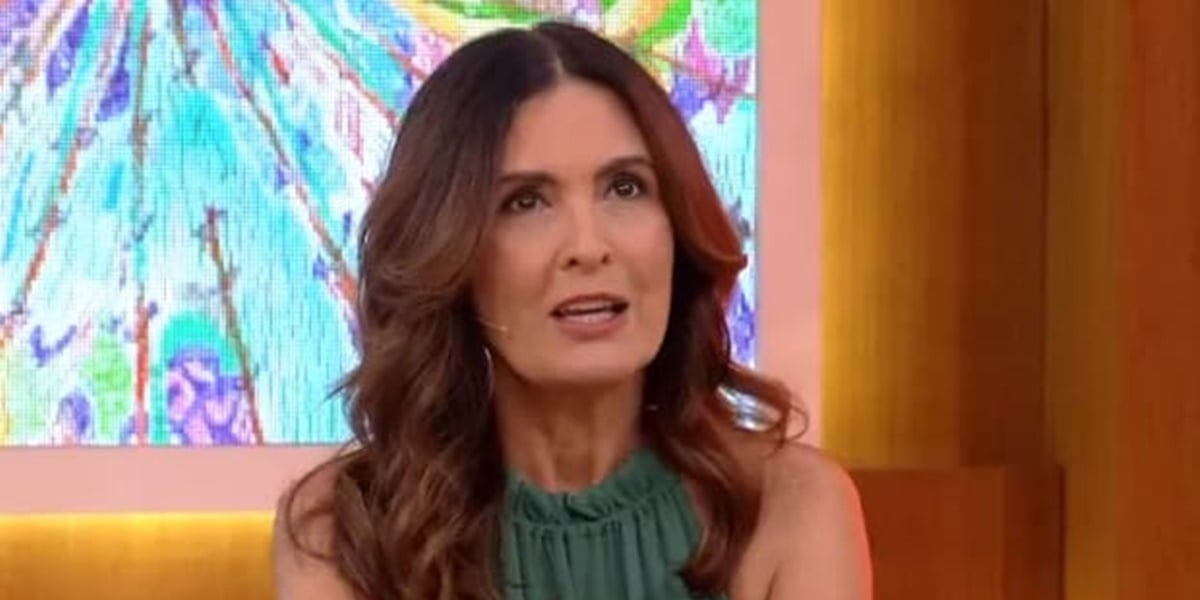 Fátima Bernardes é acusada de imitar Rodrigo Faro na Globo (Foto: Reprodução)