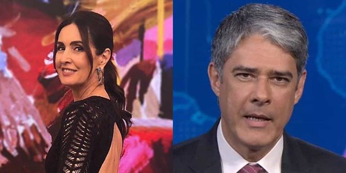 Fátima Bernardes e William Bonner não querer continuar com seus trabalhos na Globo (Foto: Montagem)