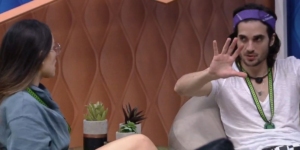 Fiuk passa o pano pra Lumena e revolta Juliette no BBB21 (Foto: Reprodução)