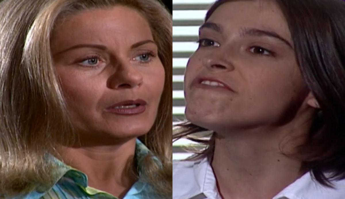 Helena e Ciça em Laços de Família (Foto: Reprodução)