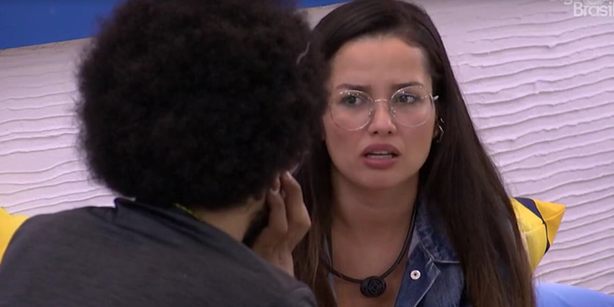 Juliette teve conversa com João após não ser incluída no vip (Foto: Reprodução)