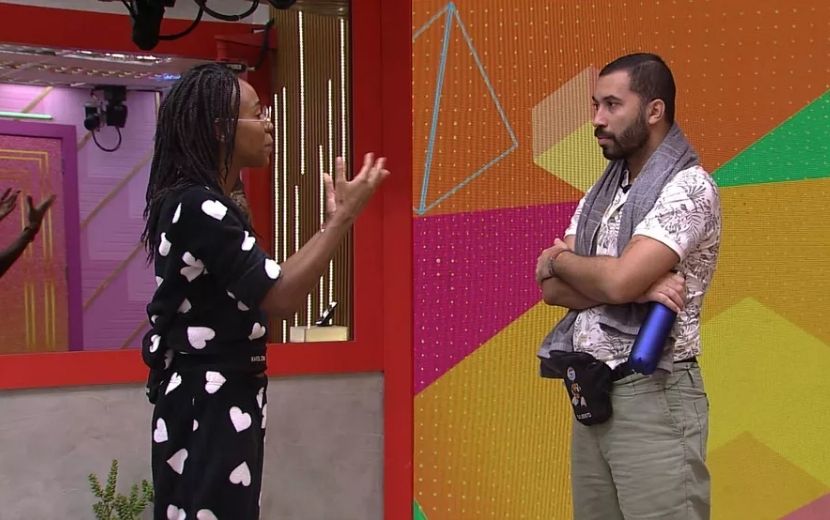Karol Conká e Gilberto (Foto: Reprodução)