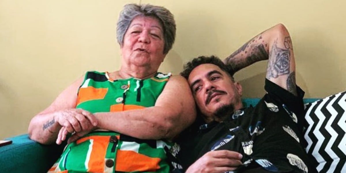 Cantor Marcelo D2 presta homenagem a mãe - Foto: Reprodução/Instagram