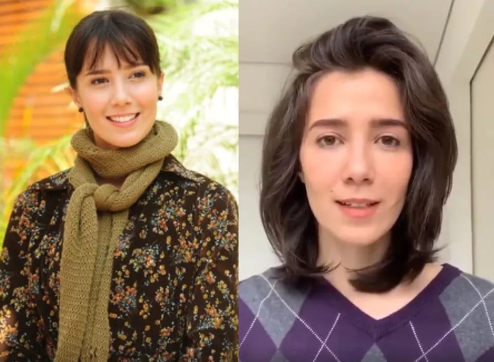Antes e depois dos atores de A Vida da Gente (Foto: Montagem)