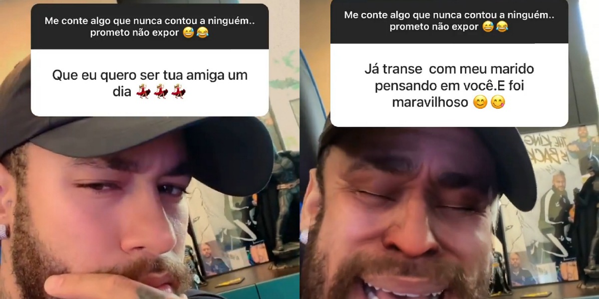 Neymar recebe confissões nas redes sociais e se diverte - Foto: Reprodução/Instagram