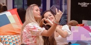 Sarah e Juliette estão entre as favoritas ao prêmio do BBB21 (Foto: Reprodução / TV Globo)