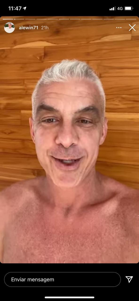 Marido de Ana Hickmann, Alexandre Correa, surge com aparência cansada e desabafa sobre saúde (Reprodução) 