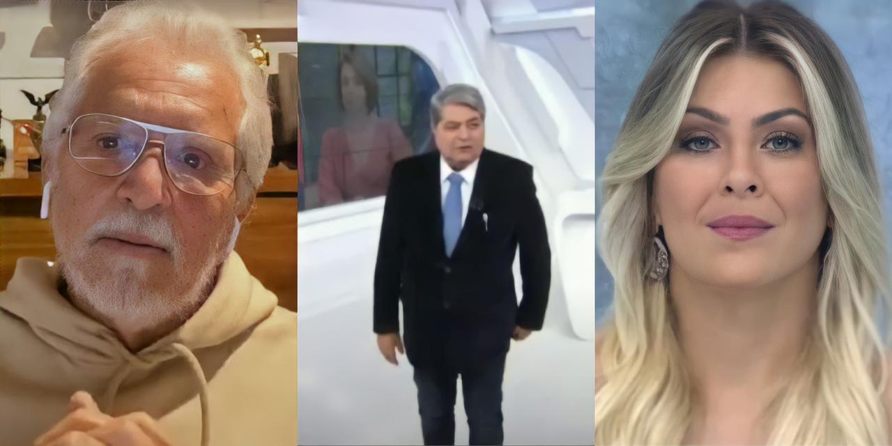Carlos Alberto, Catia Fonsceca, Datena e Renata Fan (Reprodução)