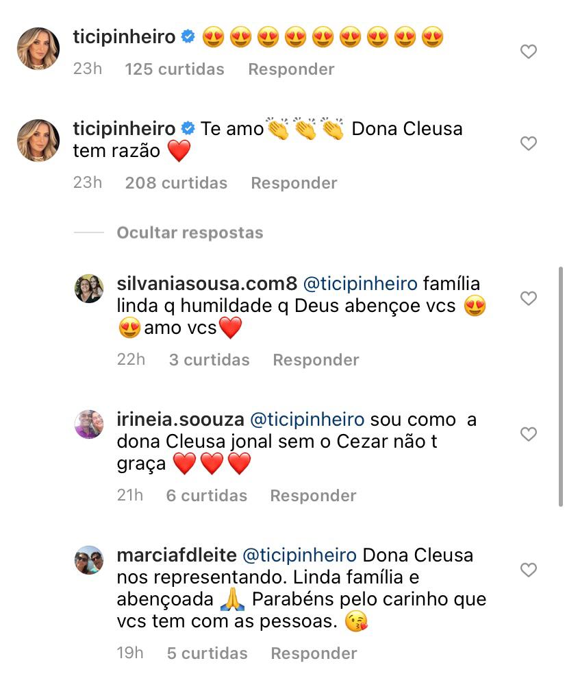 Ticiane Pinheiro é ignorada por César Tralli (Reprodução) 
