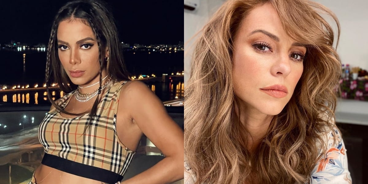 Anitta e Paolla Oliveira (Reprodução) 