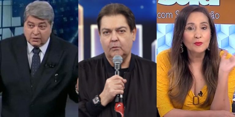 Datena tem anúncio destruído pela Band, Globo atende último pedido de Faustão e Sonia Abrão surfa na onda do BBB Datena tem anúncio destruído pela Band, Globo atende último pedido de Faustão e Sonia Abrão surfa na onda do BBB