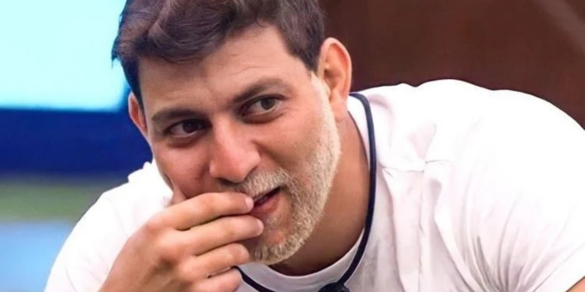 Caio no BBB21 (Reprodução) 