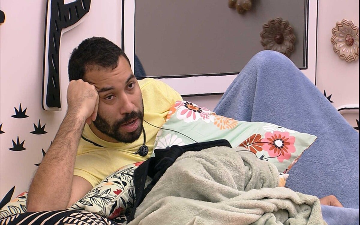 Gilberto no BBB 21 (Foto: Divulgação)