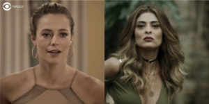 Jeiza e Bibi são protagonistas de A Força do Querer (Foto: Montagem/TV Foco/Reprodução/Globo)