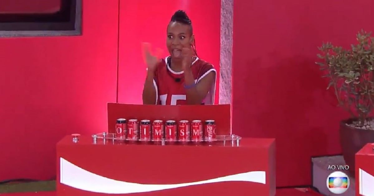 Karol nova líder do BBB21 (Foto: Reprodução)