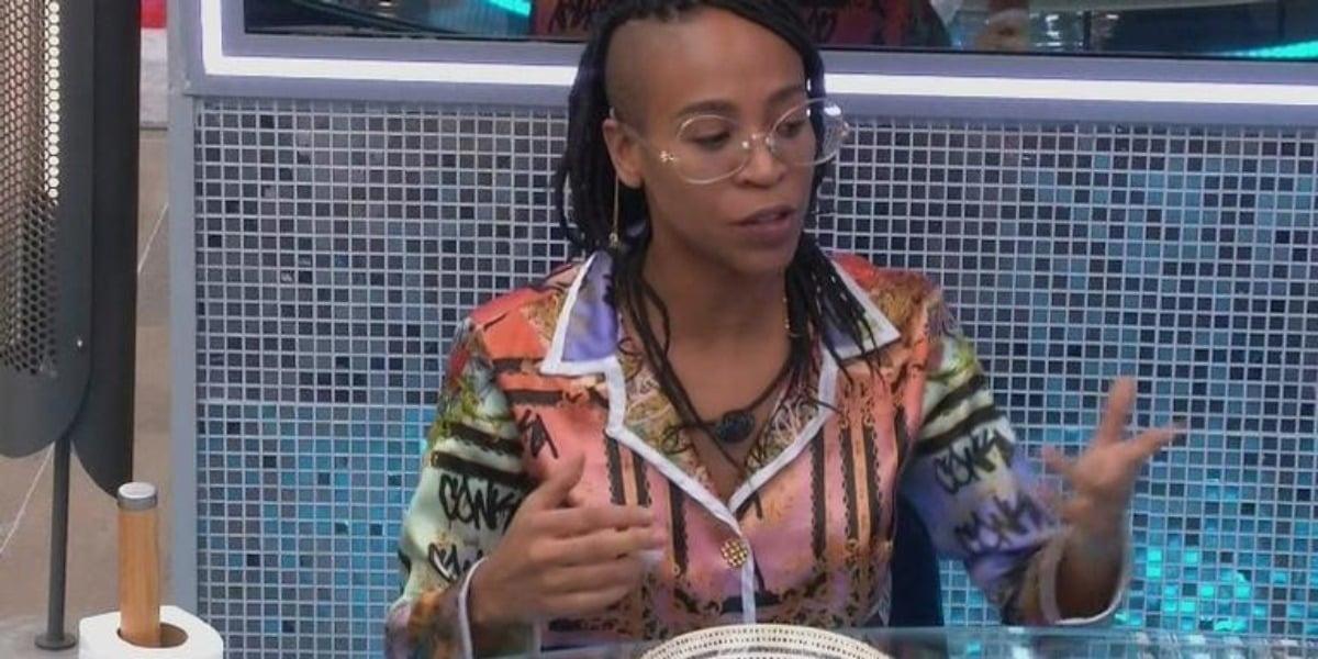 Karol Conká massacra Lucas no BBB21 (Foto: Reprodução)