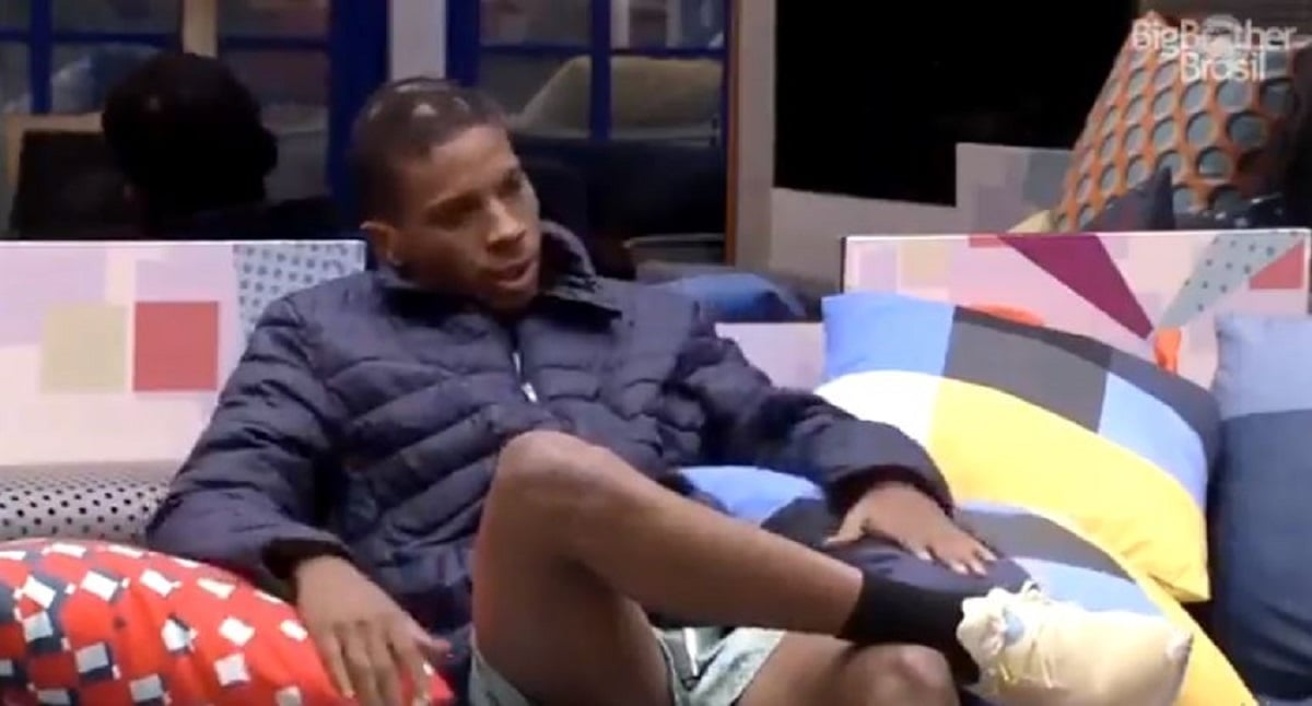 Lucas Penteado no BBB21 (Foto: Reprodução)