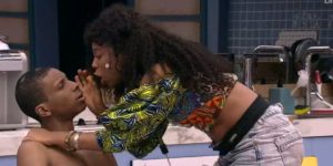 Lumena ataca Lucas no BBB21 (Foto: Reprodução)
