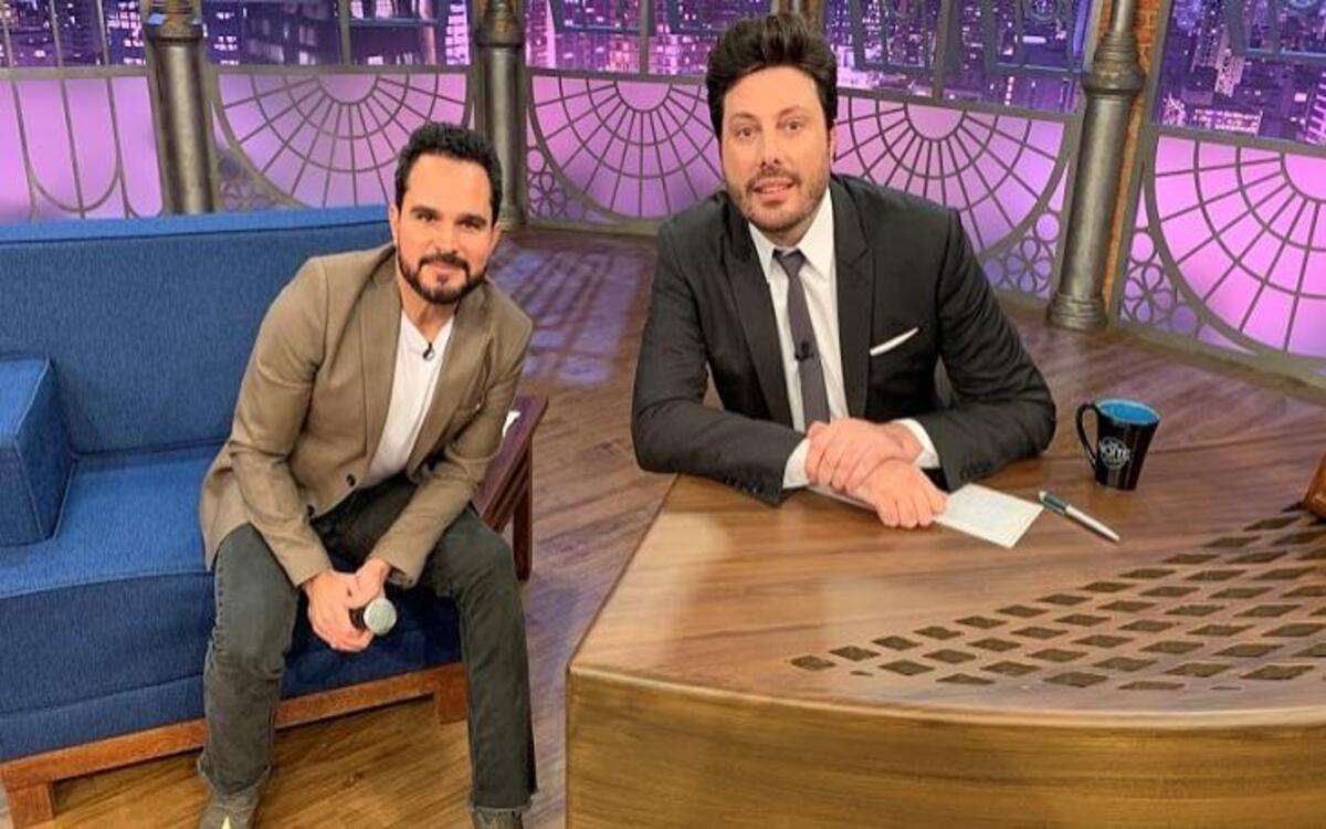 Luciano Camargo e Danilo Gentili (Foto: Divulgação)