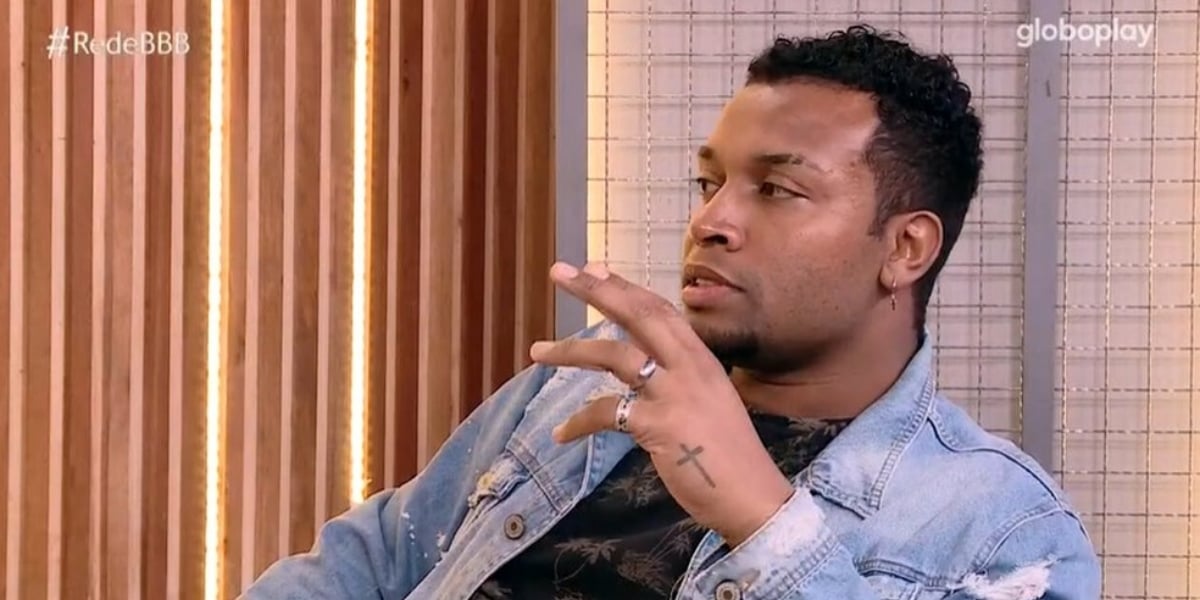 Nego Di é o terceiro eliminado do BBB21, da Globo (Reprodução) 