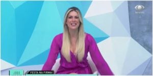 Renata Fan comemora 14 anos de Jogo Aberto e público fala sobre situação (Foto: Reprodução)