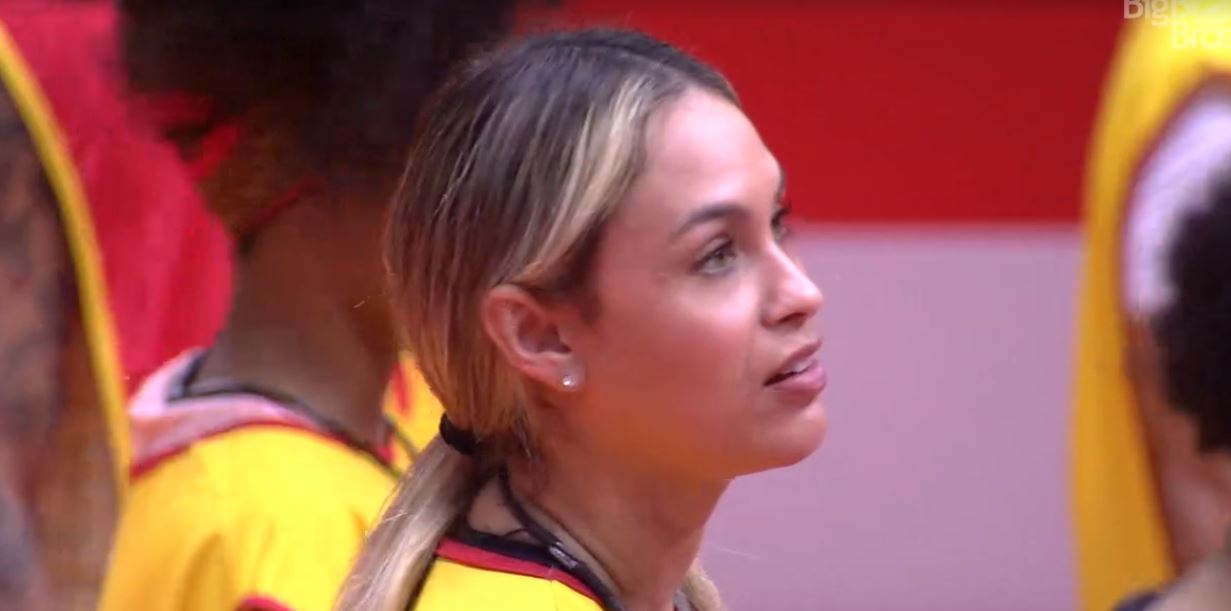 Sarah na prova do BBB21 (Foto: Reprodução/ Globo Play)