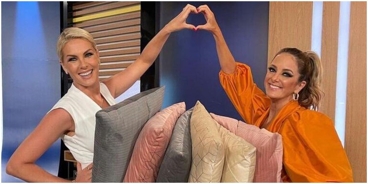 Ticiane pinheiro e Ana Hickmen e reencontram após um ano separadas