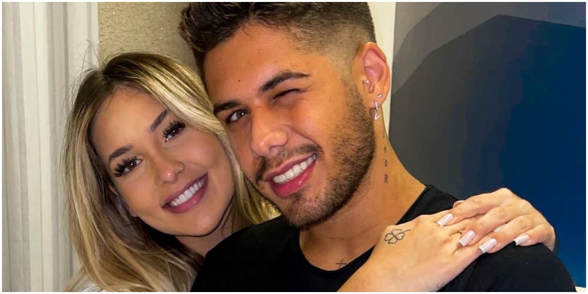 Zé Felipe e a esposa Virginia Fonseca (Foto: Montagem)
