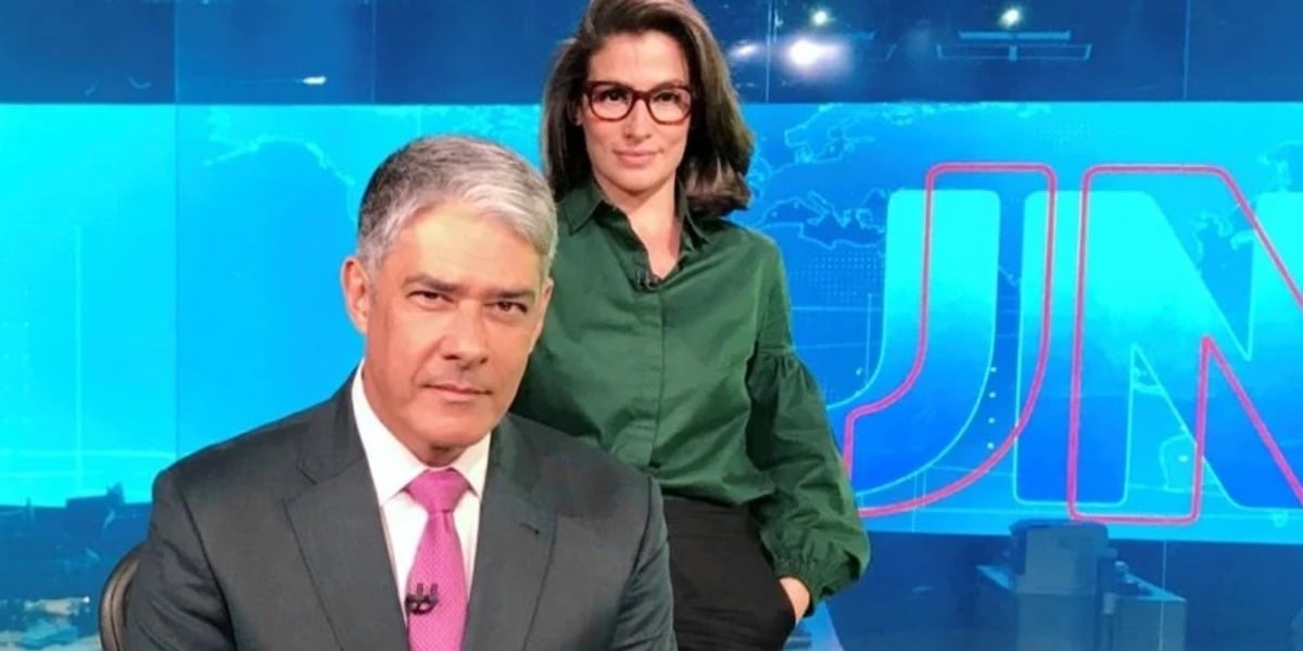 William Bonner e Renata Vasconcellos (Foto: Reprodução)