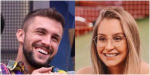 Arthur foi convidado por Carla Diaz para dormir com ela (Foto: Reproduçãio)