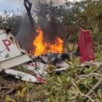 Avião caiu e deixou dois mortos no Mato Grosso (Foto: Reprodução)