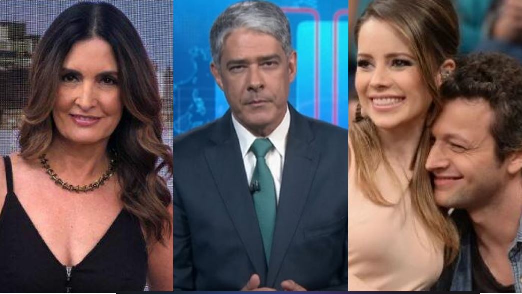 Fátima Bernardes, Bonner e Lucas Lima e Sandy (Reprodução)