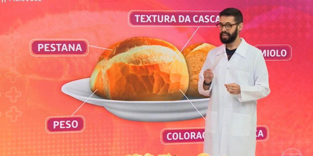 Cauê Fabiano no Mais Você desta sexta-feira (19) (Foto: Reprodução)