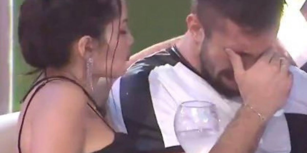 Juliette e Arthur durante a festa do BBB21 (Foto: Reprodução)