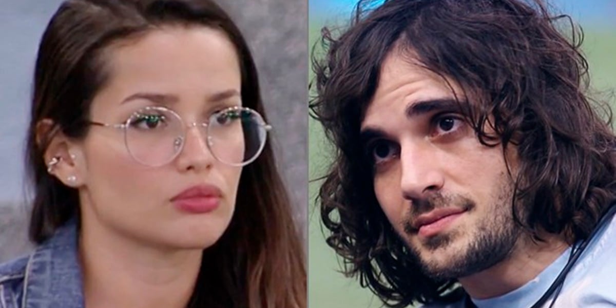 Juliette e Fiuk brigaram devido a um bolo no BBB21 (Foto: Montagem)