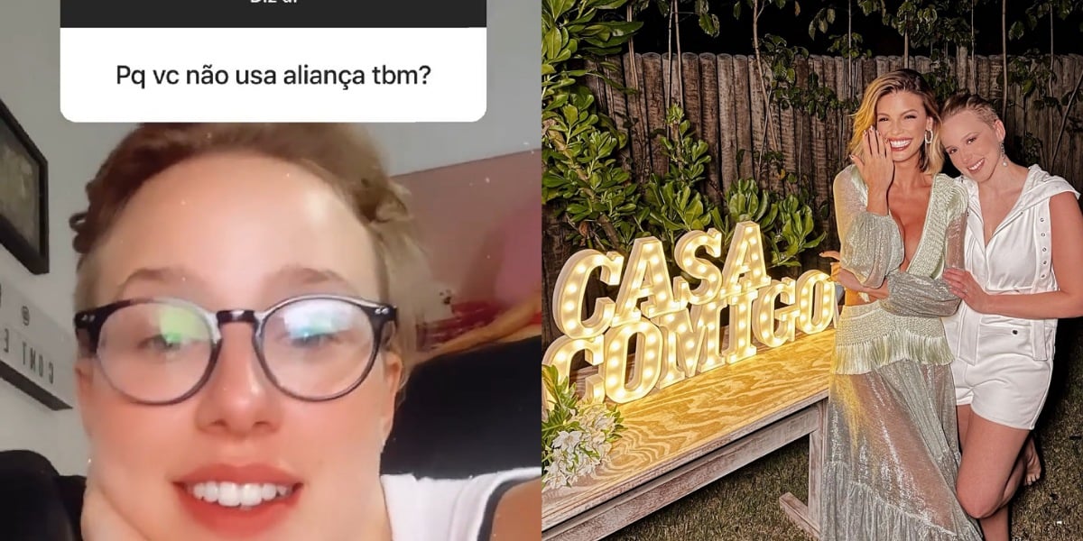 Marcella Rica explica o porque não usa aliança mesmo após noivado com Vitória Strada - Foto: Reprodução/Instagram