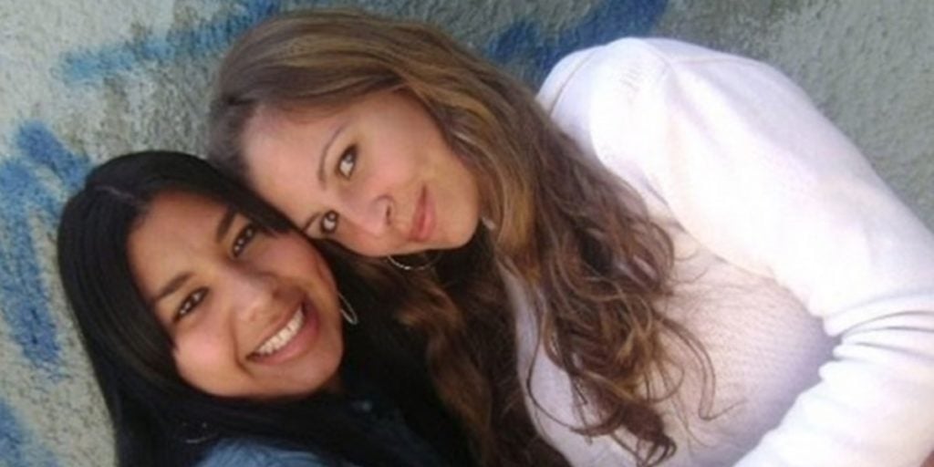Nayara Rodrigues ao lado de Eloá (Foto: Reprodução)